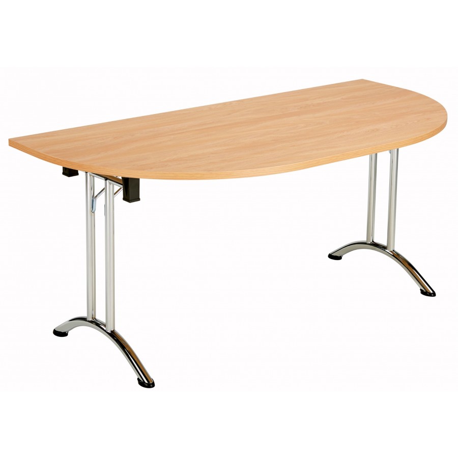 Olton 1600mm Wide Semi Circle Folding Table